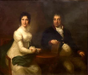 Portrait of Józef and Maria Markowski from the Langelot Family